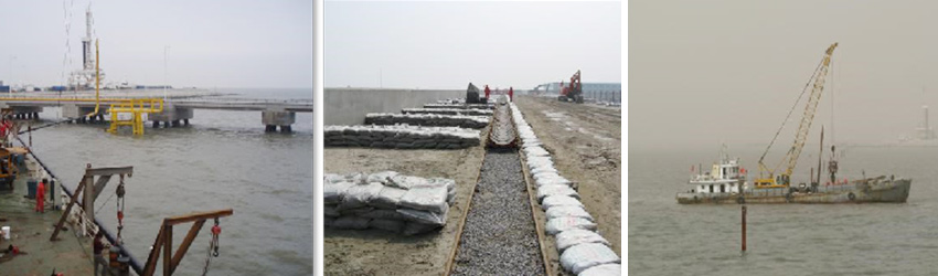 PetroChina Jidong Nanpu Oil Field No. 1-2 Artificial Island Submarine Pipeline Laying Project (Year 2008)