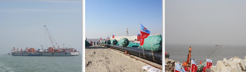 PetroChina Jidong Oil Field Nanpu No.1-3 Artificial Island Submarine Pipeline Laying Project (Year 2009)