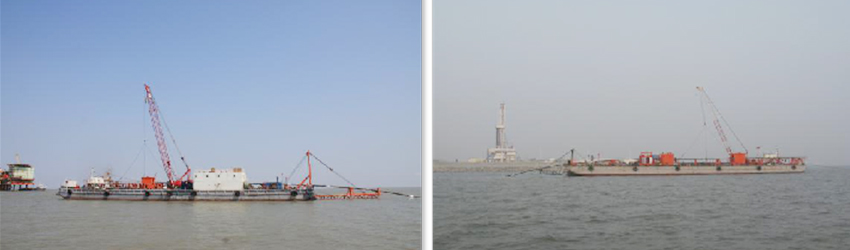 Roc Oil Zhaodong Submarine Pipeline Laying (Year 2010)