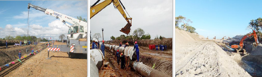 Tanzania Songo Songo Island—Somanga Submarine Laying Project (Year 2013)