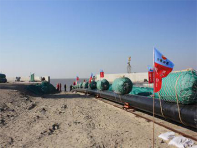 PetroChina Jidong Oil Field Nanpu No.1-3 Artificial Island Submarine Pipeline Laying Project (Year 2009)