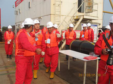 Tincy Energy Group Yuedong Submarine Pipeline Laying Project (Year 2011-2012)