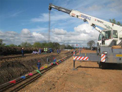 Tanzania Songo Songo Island—Somanga Submarine Laying Project (Year 2013)