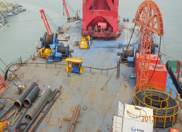 Sinochem Quanzhou PetroChemical Submarine Cable Laying
