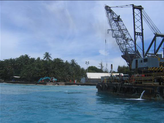 CNOOC Indonesia SES Gas Submarine Pipeline Landing Project (Year 2005)