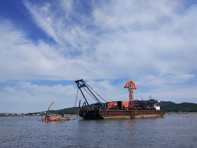 Huludao Submarine Optical Cable Laying  (Year 2017)