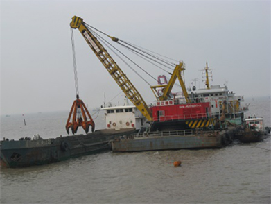 Jidong Oil Field 1-2 Island Submarine Pipeline Post-Trenching Project (Year 2008)