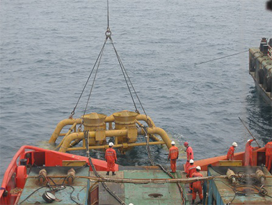 Weizhou Submarine Pipeline Post-Trenching Project (Year 2008)