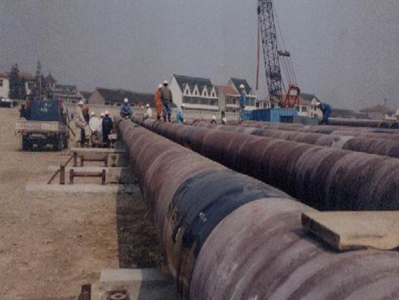 Sinopec Hangzhou Bay Submarine Pipeline Laying Project (Year 2003)