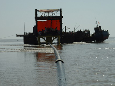 Liaohe Submarine/Offshore Pipeline Post-Trenching Project (Year 2005)
