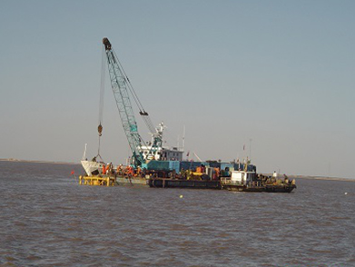 Liaohe Submarine/Offshore Pipeline Post-Trenching Project (Year 2005)