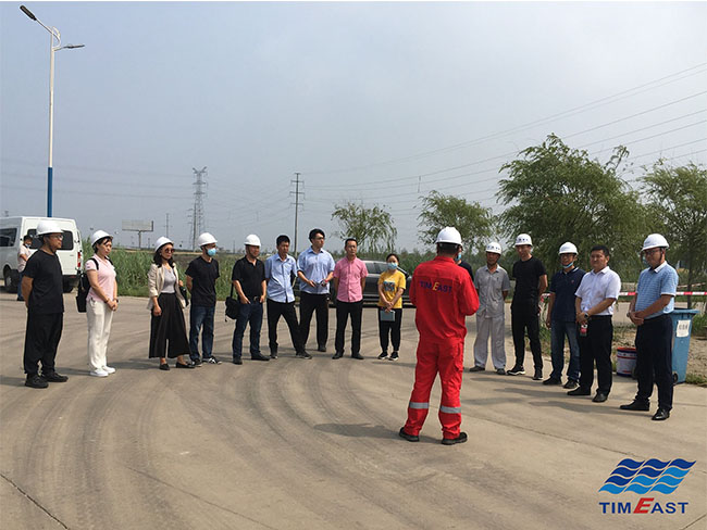 Commencement Ceremony of CFD Industrial Area Submarine Drainage Pipeline Laying Project