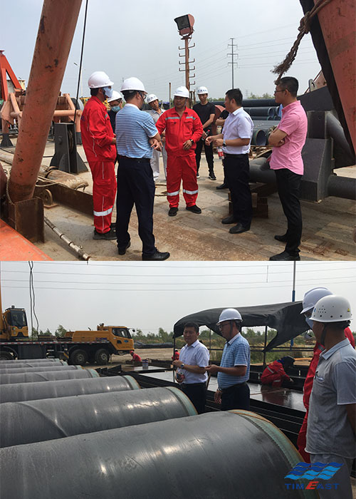Commencement Ceremony of CFD Industrial Area Submarine Drainage Pipeline Laying Project