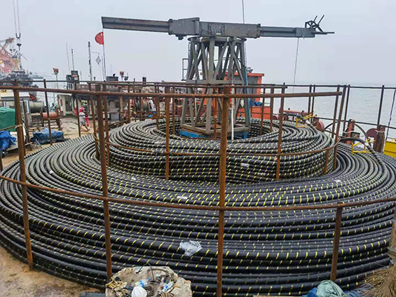 Commencement of Jiangsu Rudong H5 35KV Offshore Cable Laying Project