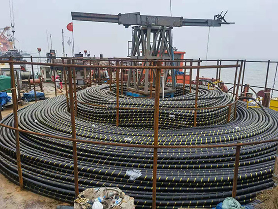 Jiangsu Rudong H5 35KV Offshore Cable Laying Project (Year 2021-- Hengtong Offshore Engineering Co., Ltd)