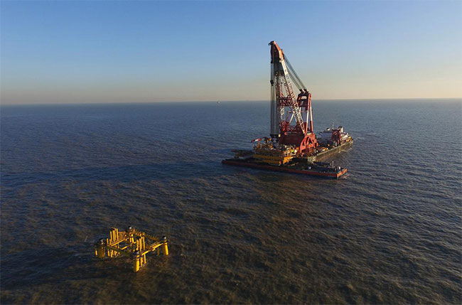 Construction begins on massive offshore gas field