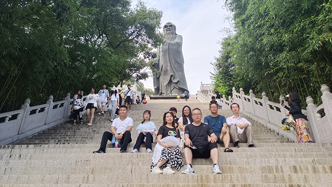 Keep Your Passion and Be Ready for Whatever Comes Your Way-- Qingdao Project Visiting and Sightseeing Tour