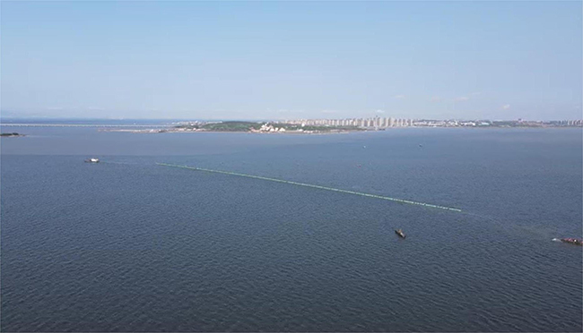 Congratulations on Pipeline Floating Pulling Installation and Supporting Auxiliary Works of Qingdao Jiaozhou Bay Submarine Natural Gas Pipeline Project Completion