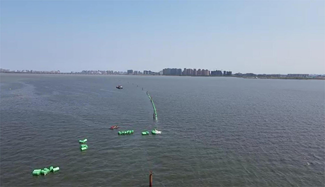 Congratulations on Pipeline Floating Pulling Installation and Supporting Auxiliary Works of Qingdao Jiaozhou Bay Submarine Natural Gas Pipeline Project Completion