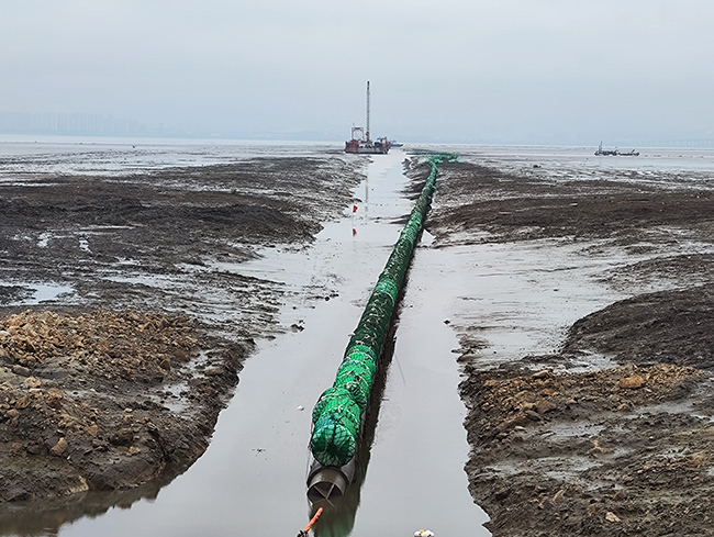 Congratulations on Pipeline Floating Pulling Installation and Supporting Auxiliary Works of Qingdao Jiaozhou Bay Submarine Natural Gas Pipeline Project Completion