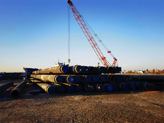 Jidong Nanpu 1-29 Gas Storage Pilot Test Ground Engineering Injection Acquisition and Gathering Pipeline Project Lay Barge Construction Project