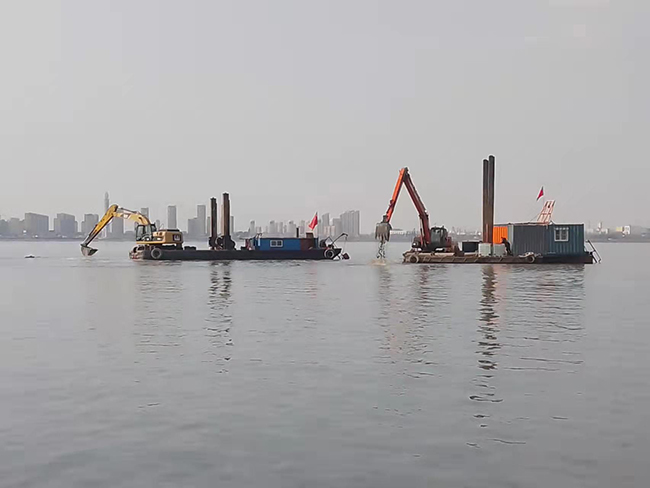 Qingdao Jiaozhou Bay Submarine Natural Gas Pipeline Project Post-Trenching Work Progressing Smoothly