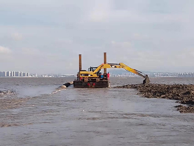 Qingdao Jiaozhou Bay Submarine Natural Gas Pipeline Project Post-Trenching Work Progressing Smoothly