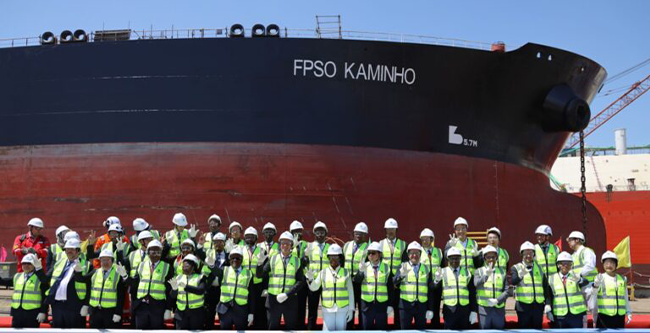 All-electric FPSO for TotalEnergies' Angolan project starts taking shape in China