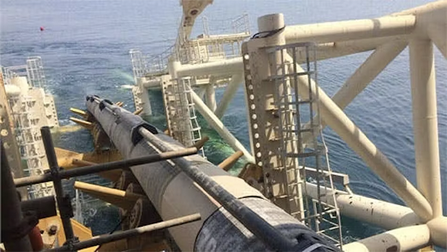Subsea pipeline crossing a first for Iran's gas industry