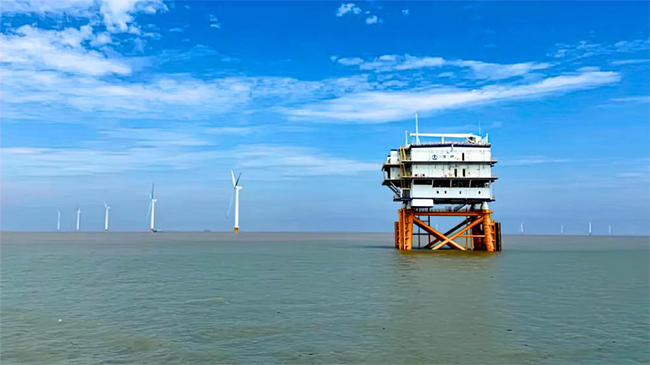 First Power Flows from China's Farthest Offshore Wind Farm