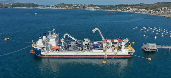 Prysmian's cable layers start installing two subsea interconnections in Spain Prysmian's cable layers start installing two subsea interconnections in Spain