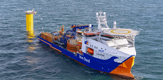 Van Oord wraps up inter-array cable installation at UK's Sofia offshore wind farm Van Oord wraps up inter-array cable installation at UK's Sofia offshore wind farm