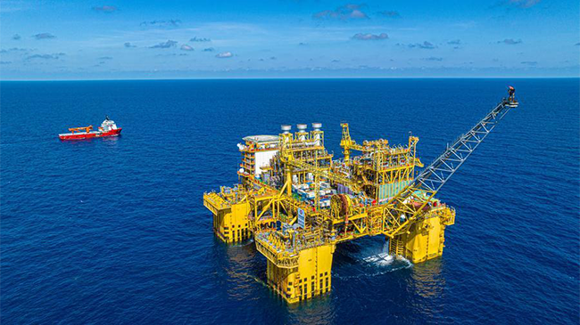China's largest offshore gas field produces 4.5-mln-ton oil equivalent in 2025 China's largest offshore gas field produces 4.5-mln-ton oil equivalent in 2025
