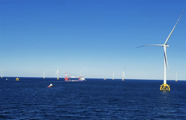 China's deepest offshore wind farm begins full operation China's deepest offshore wind farm begins full operation