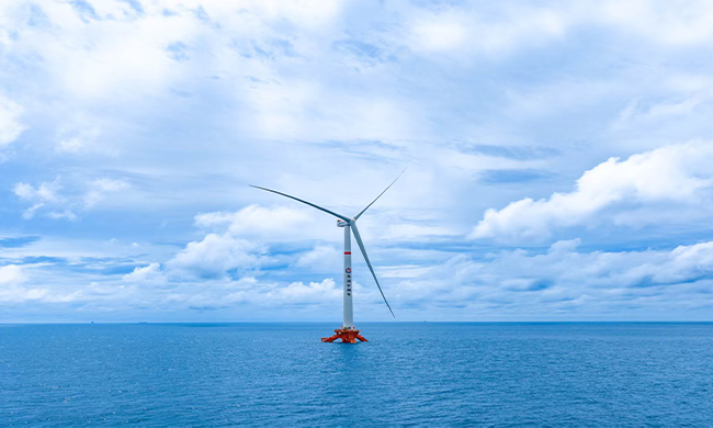 China's world-first 16mW tension-leg floating wind platform begins operation, built to withstand Category-17 typhoons