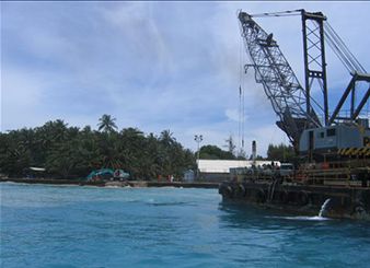 Indonesia SES Gas Submarine/Offshore Pipeline Landing Project (Year 2005-- CNOOC)