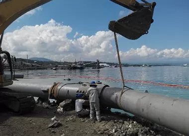 Submarine/Offshore Pollution Drainage & Water Transportation Pipeline Laying and Repairing