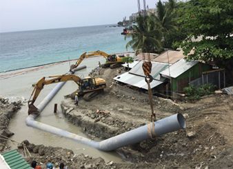 Philippines Iligan 20MW [Net] Steam Turbine Genset Submarine Pipeline Laying Project (Year 2017~2018-- Jiangsu Power Design Institute Co., Ltd.)