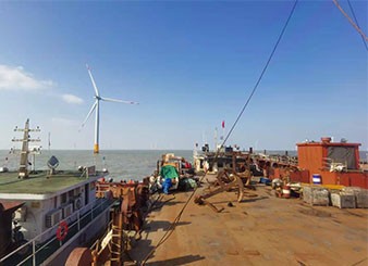 Jiangsu Rudong H5 35KV Offshore Cable Repairing Project (Year 2021-- Hengtong Offshore Engineering Co., Ltd)