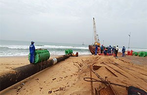 Successful Completion of Shore Approach Pipeline Pulling for  Niger to Benin Crude Oil Export Pipeline Project