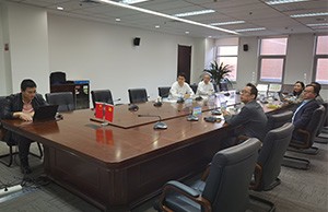 Business Meeting with TEDA Administrative Commission-Binhai Zhongguancun Science, Technology & Innovation Bureau