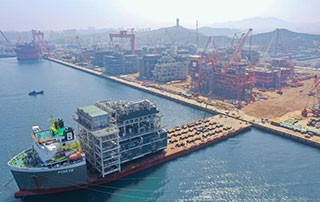 LNG plant dramatically expands China’s capacity