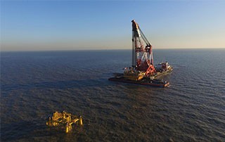 Construction begins on massive offshore gas field