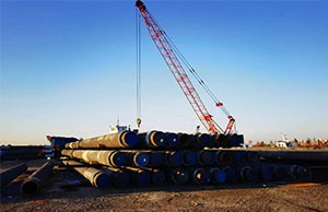 Jidong Nanpu 1-29 Gas Storage Pilot Test Ground Engineering Injection Acquisition and Gathering Pipeline Project Lay Barge Construction Project
