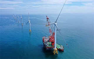 Wind turbine in Fujian reaches new global record