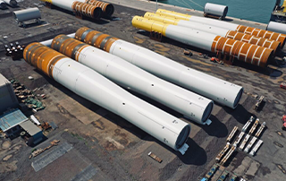 Dajin Heavy Industry Rolls Out First Inch Cape Monopiles