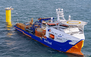 Van Oord wraps up inter-array cable installation at UK's Sofia offshore wind farm
