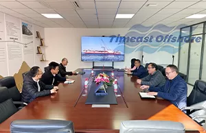 CCCC Ocean Construction Visits TIMEAST to Explore New Cooperation Opportunities