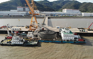 First export cable in at China's new 1 GW offshore wind farm