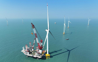 World's first 20 MW offshore wind turbine powers grid in China